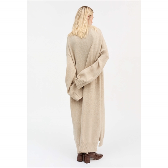Skall Studio Andrea Kjole, Beige Mouliné